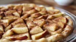 If desired, dust the apples lightly with cinnamon for extra flavor. - Pampered Chef Taffy Apple Pizza