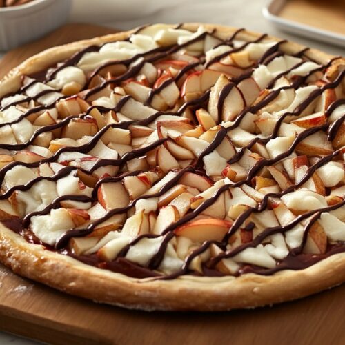 Pampered Chef Taffy Apple Pizza - Fast, Easy and Tasty desert